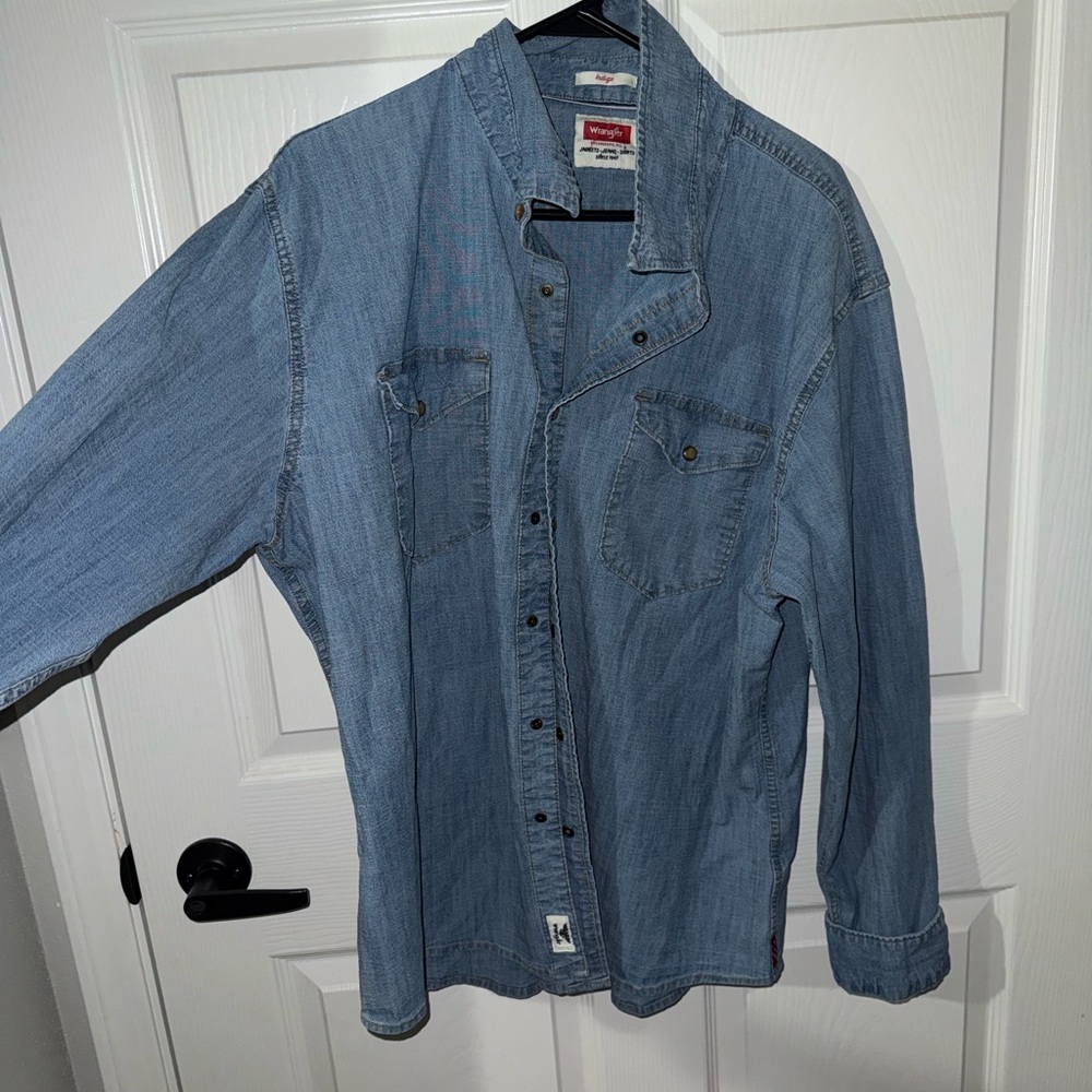 Wrangler Indigo Denim Shirt